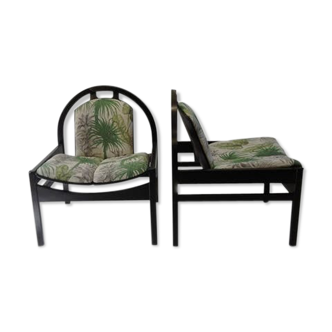 Pair of Baumann armchairs