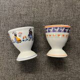 François le Villec - pair of egg cups