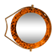 Double-sided tilt mirror 70's lucite