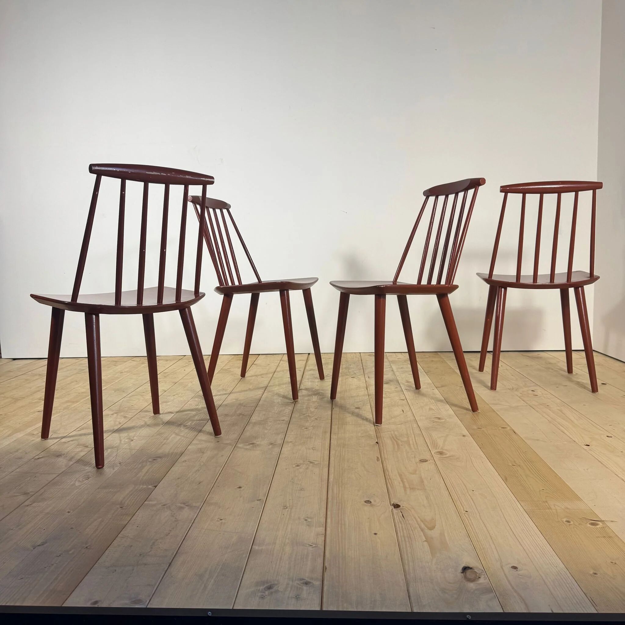 Set of 4 chairs – FDB Møbler (1960s)
