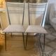 Paire de chaises de Colette Gueden années 50