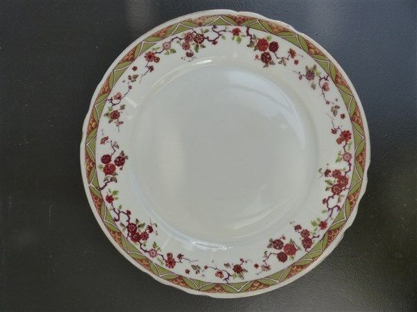 Limoges flower dessert plates