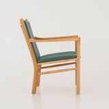 Beech armchair, Danish design, 1970s, designer: Erik Ole Jørgensen, manufac