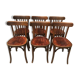Set of 6 Baumann chairs