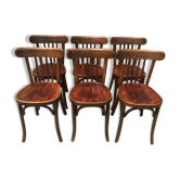Set of 6 Baumann chairs