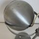1960s vintage table lamp eyeball brushed steel Aluminor - 34 cm