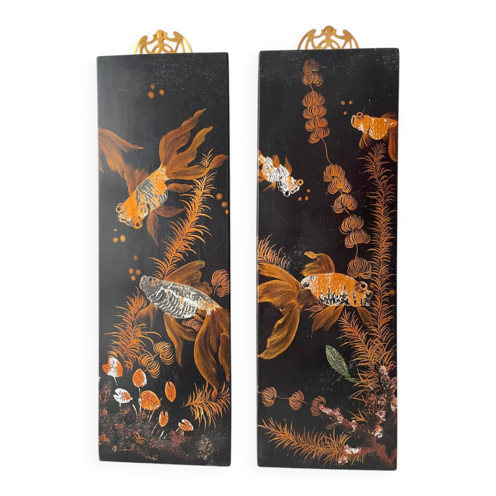 Vietnamese lacquered panels