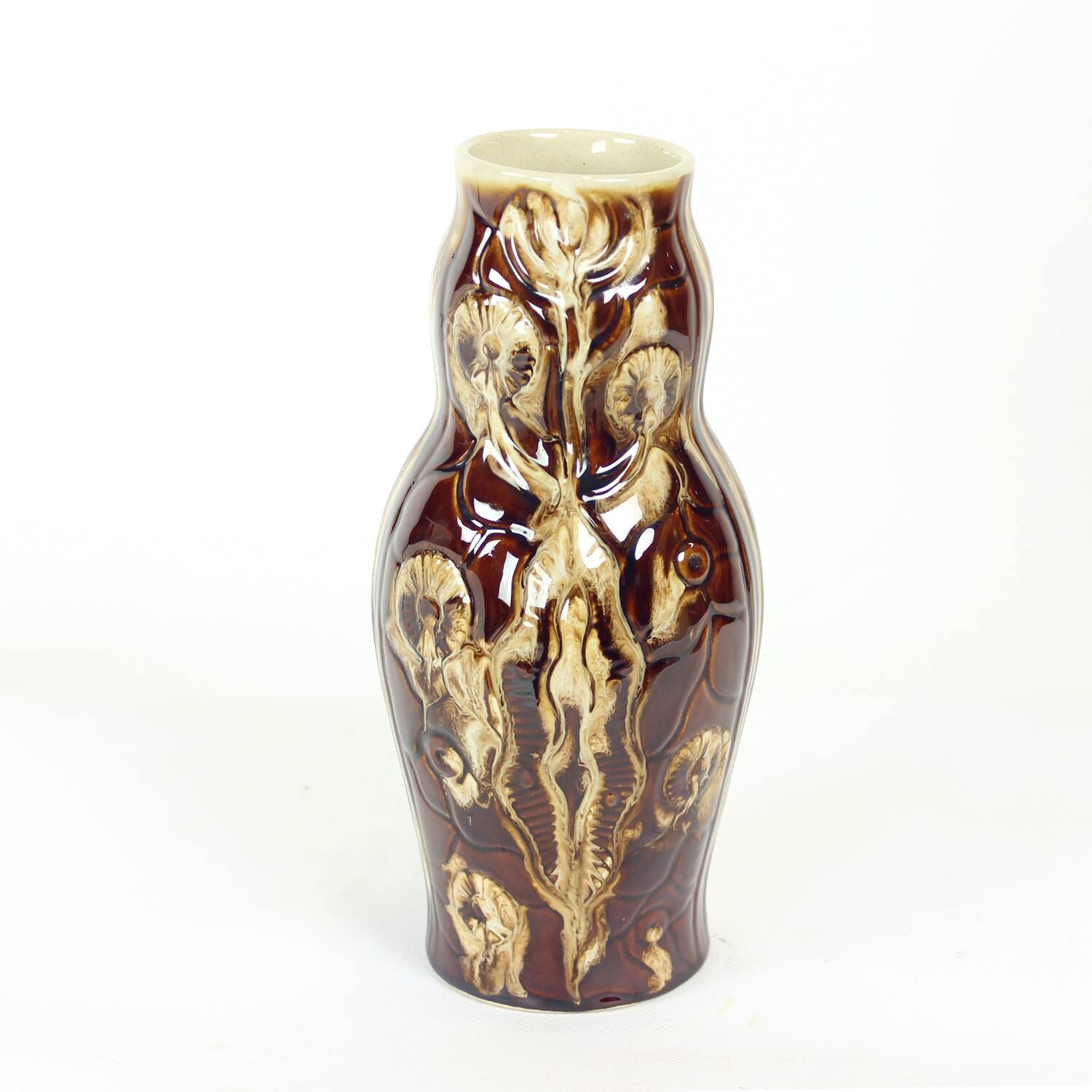 Mid Century Porcelain Trompe L’œil Vase, Czechoslovakia