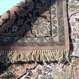 Tapis d'orient kashmir soie 2,03 x 2,95 m