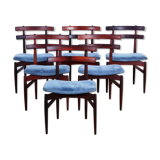 Set of 6 chairs by Poul Hundevad, Scandinavia