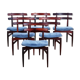 Set of 6 chairs by Poul Hundevad, Scandinavia