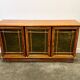 Vintage mirrored bamboo sideboard by Maugrion for Roche Bobois, 1970s. France