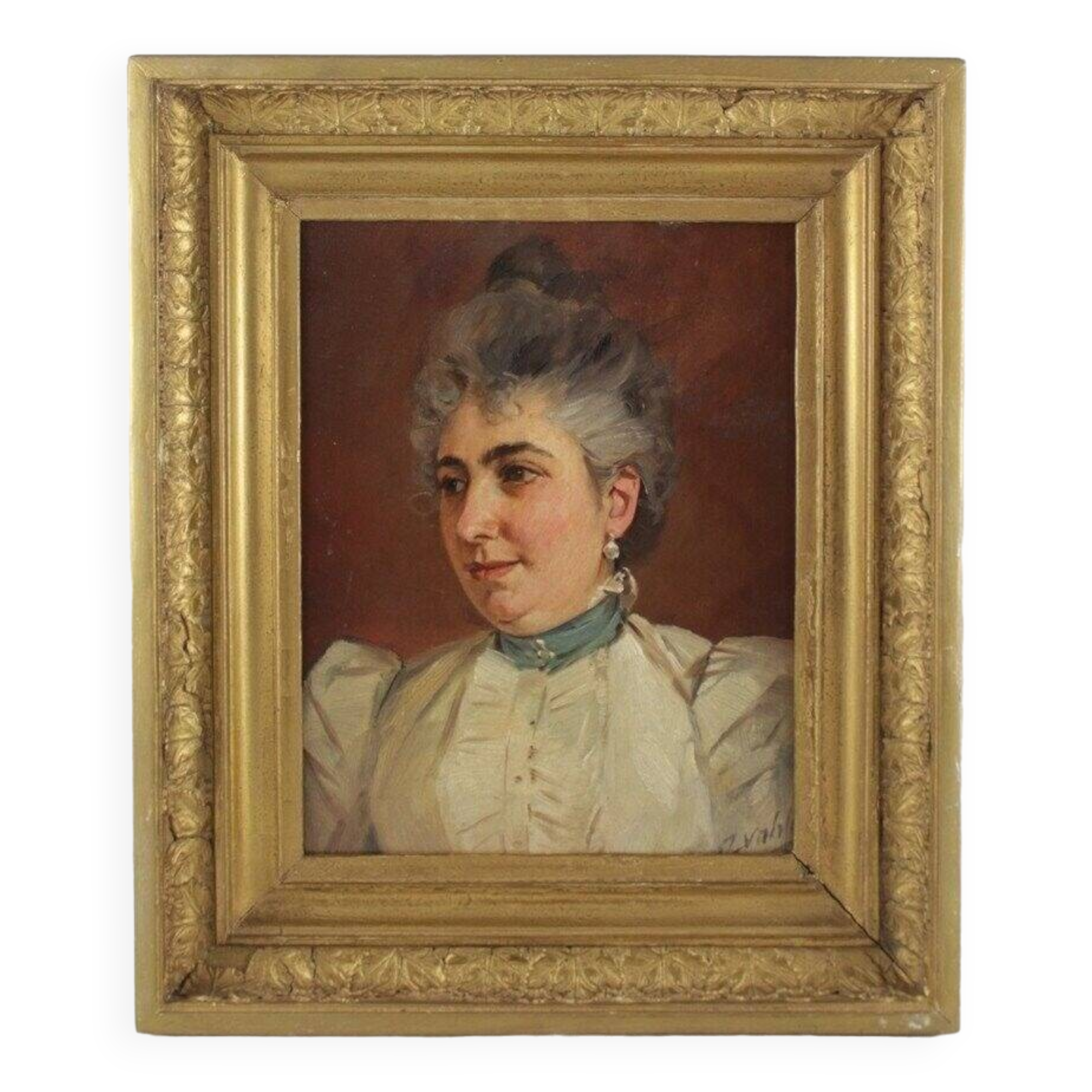 19th century Portrait of an Elegant Woman