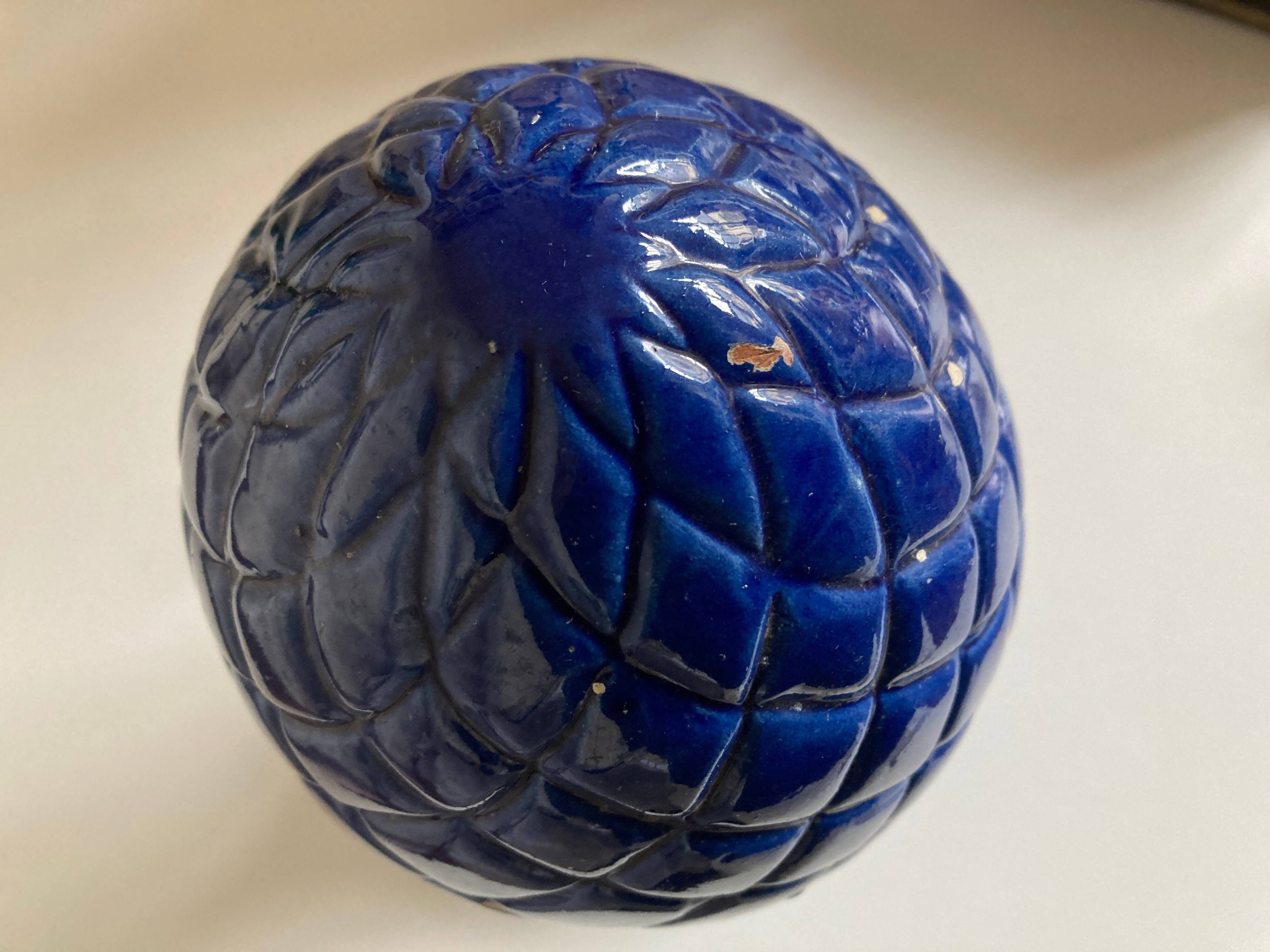 Pine cone Sicily ancient Pigna Caltagirone ornamental