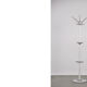 Mid-Century Modern Vintage White Floor Coat Rack, 1990s