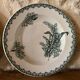 Deep plates in ironstone, Lily of the Valley, Saint Amandinoise