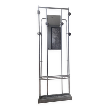 Art Deco wall coat rack