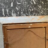 Old seaside painting