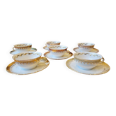 Limoges porcelain coffee service