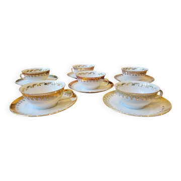 Limoges porcelain coffee service