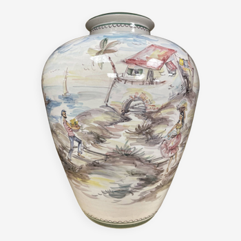 Vase ceramique xl - ulmer keramik