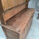 Buffet vaisselier en pin 1900