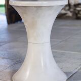 White Tam Tam stool by Henri Massonnet for Stamp, 1970