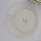 10 Villeroy & Boch vitro porcelain plates Miami model diam 23 cm