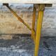 Folding brewery table