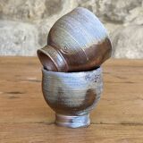 2 Studio pottery coffee cups