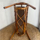 Bamboo and rattan magazine rack, 1960s