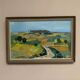Swedish Oil on Panel “Landscape” by Tage Gavik, Signed, Vintage & Framed
