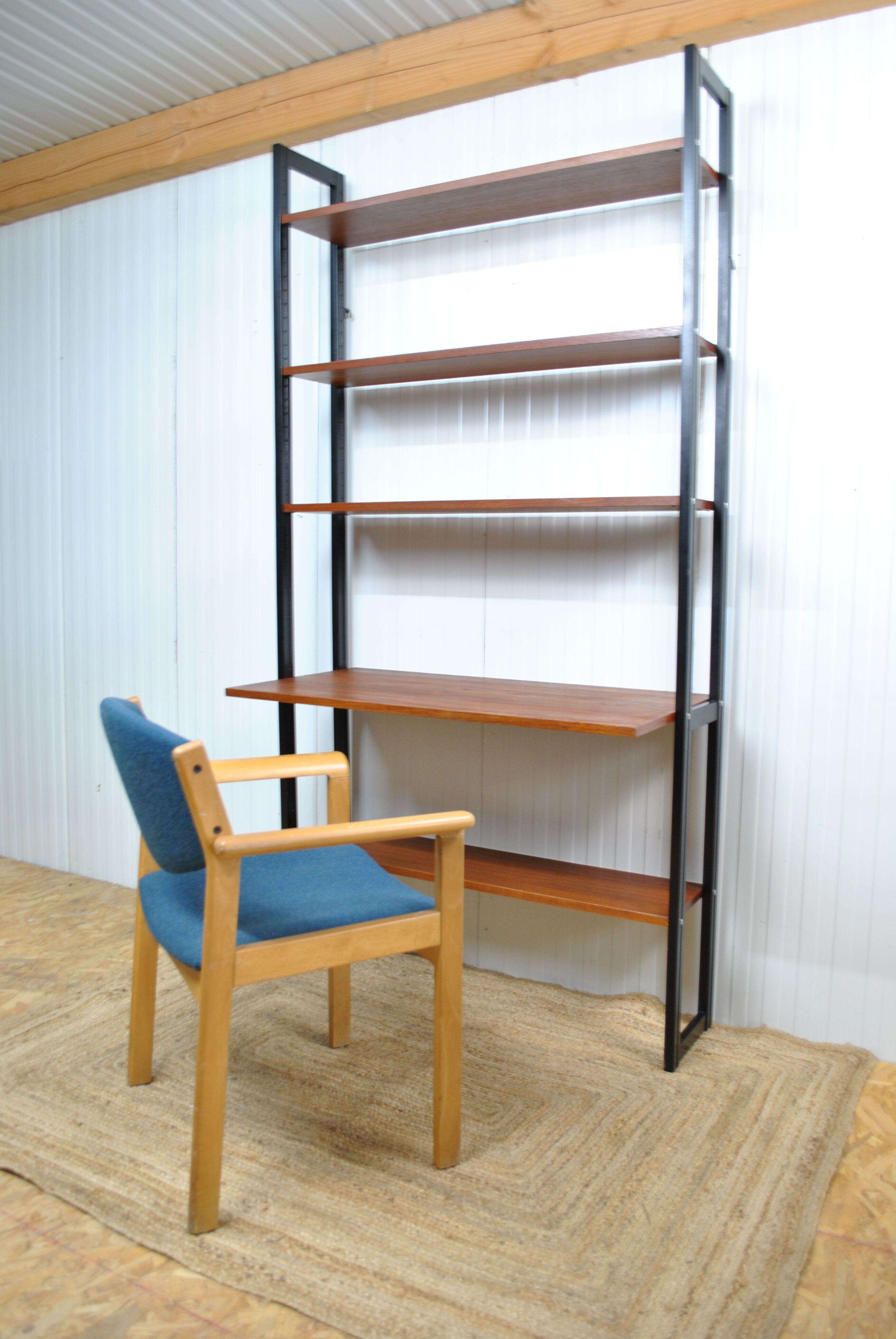 Olli Borg bookcase shelf for Asko 1970