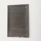 Plaque emaillée "wc"