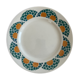 Set of 11 plates Givors France