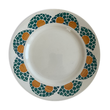 Set of 11 plates Givors France