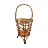 Umbrella holder In rattan 1950 1960