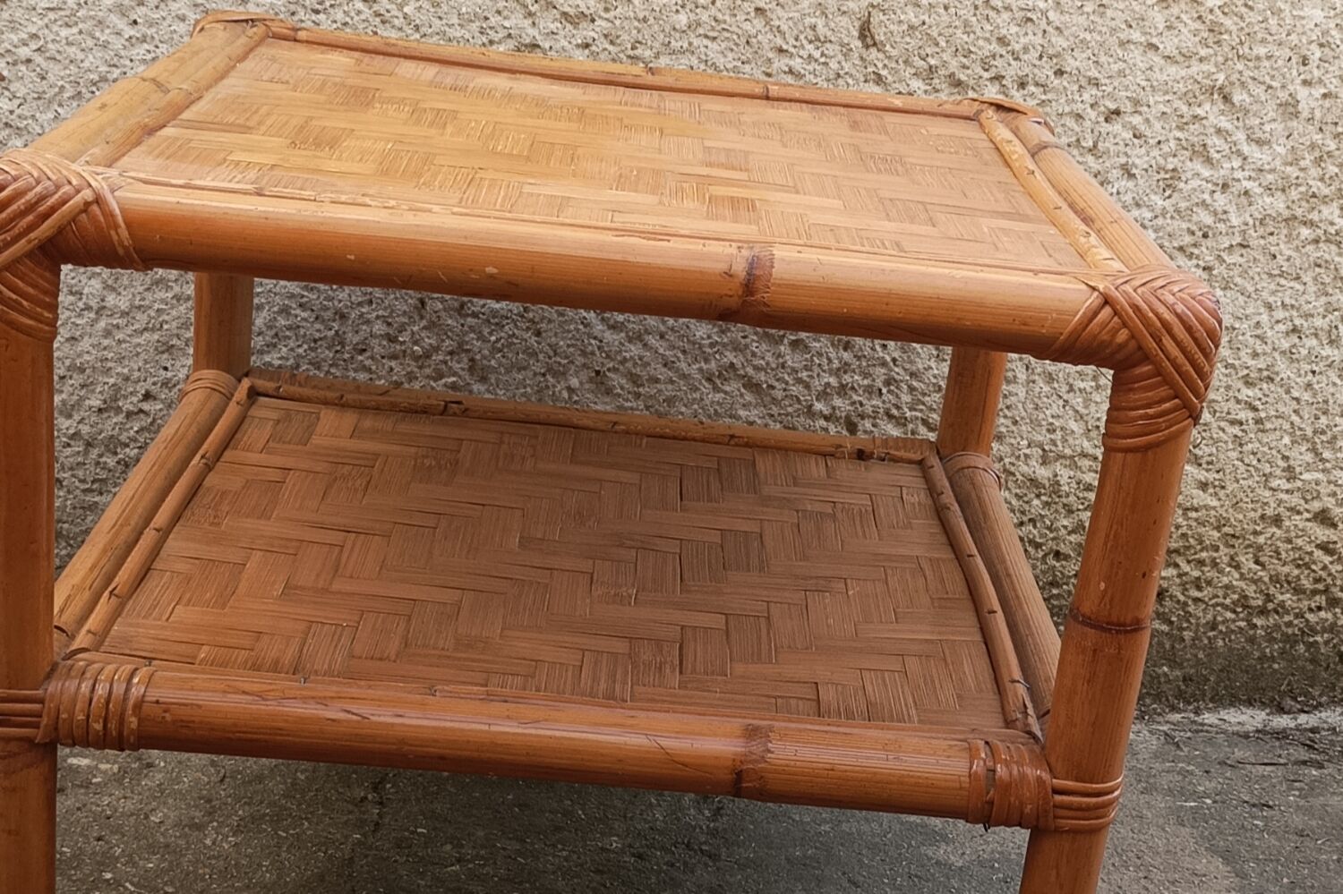 Bamboo coffee table