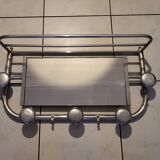 Coat and hat racks in aluminum from the 1950s