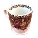 Antique Opaque Earthenware Coffee Cup Utzschneider & Cie Sarreguemines