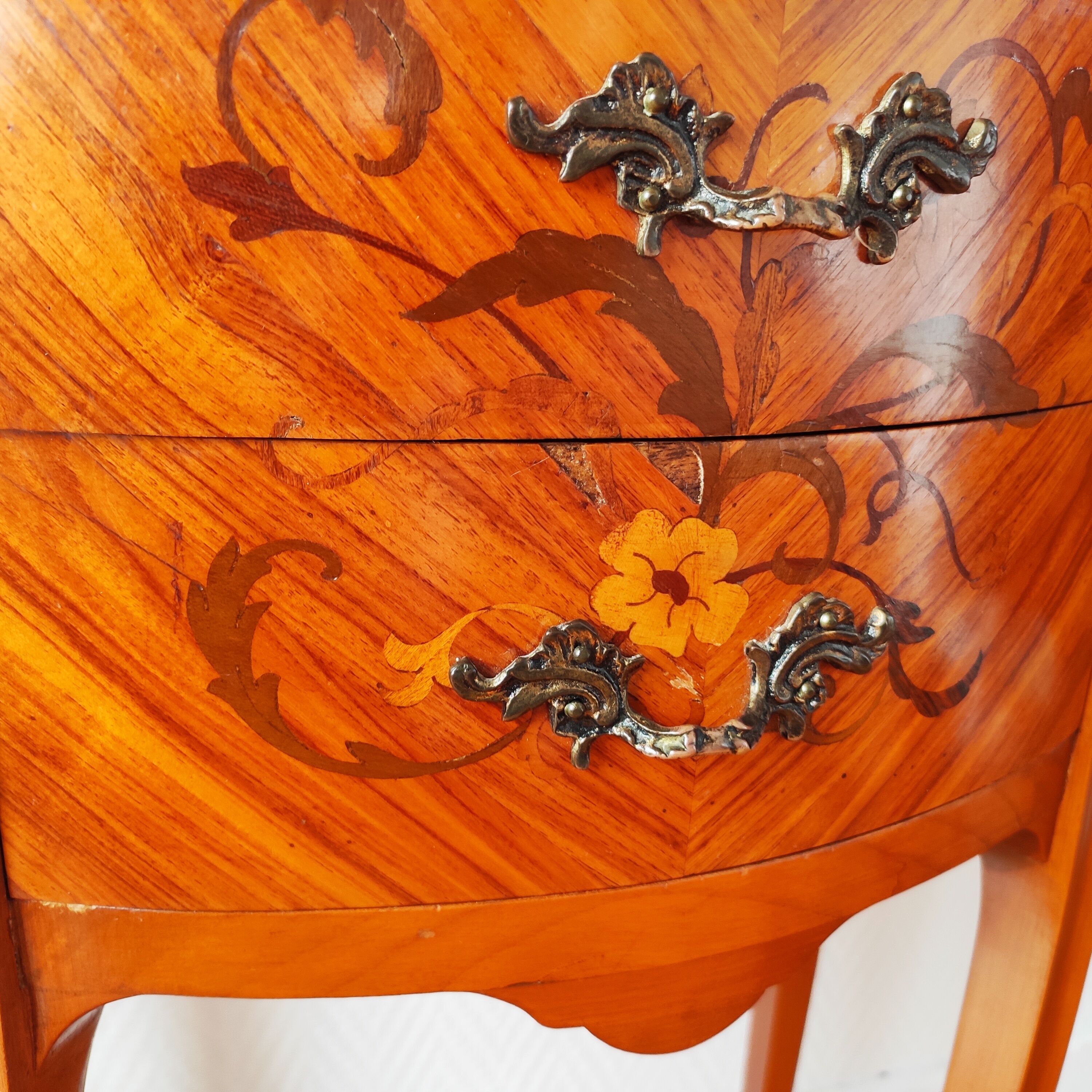 Pair of Louis XV style bedside tables