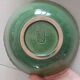 6 green flat plates from Terre è Provence + small salad bowl