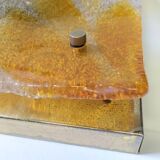 Grande applique en verre de Murano de Mazzega, années 1970