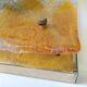 Large Murano glass wall lamp by Mazzega, 1970s