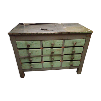 12-drawer cabinet