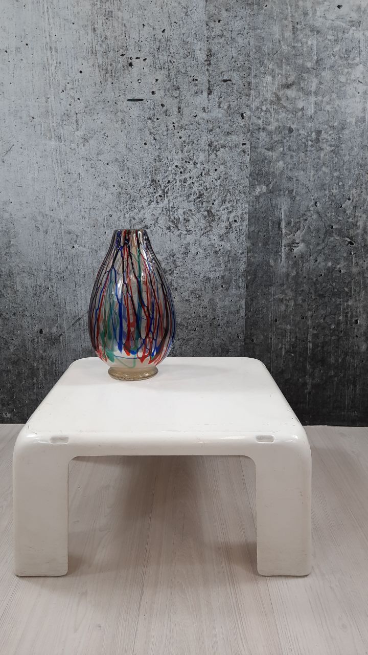 Vase Murano imperio rossi multicolore