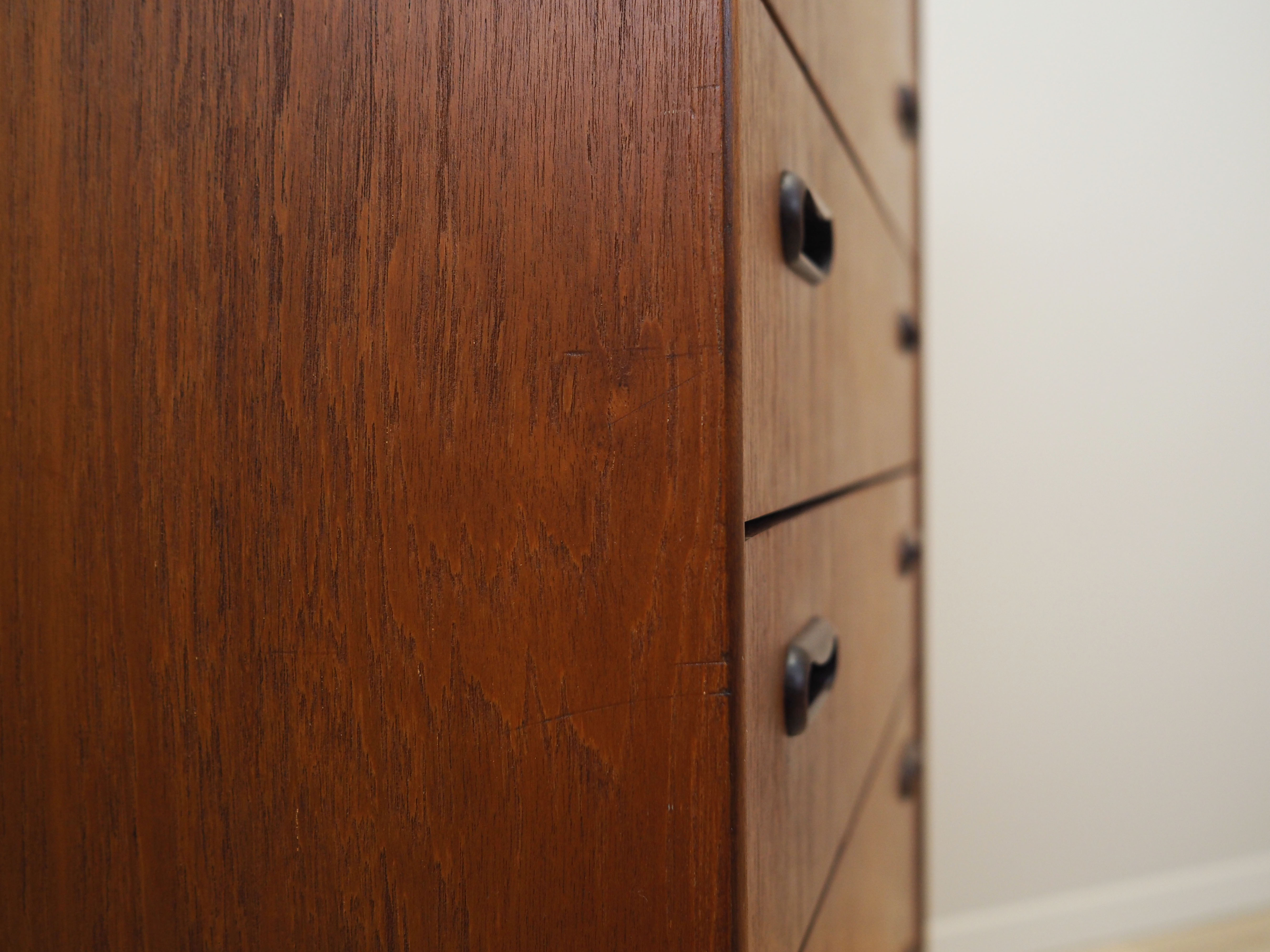 Teak chest of drawers, danish design, 60s, made in denmark