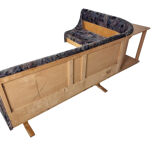 Corner sofa by Ludvik Volak for Drevopodnik Holesov 1960s