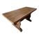 Monastery dining table, farmhouse, solid oak, antique vintage.