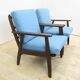 Paire de fauteuils en teck, Danemark 1960